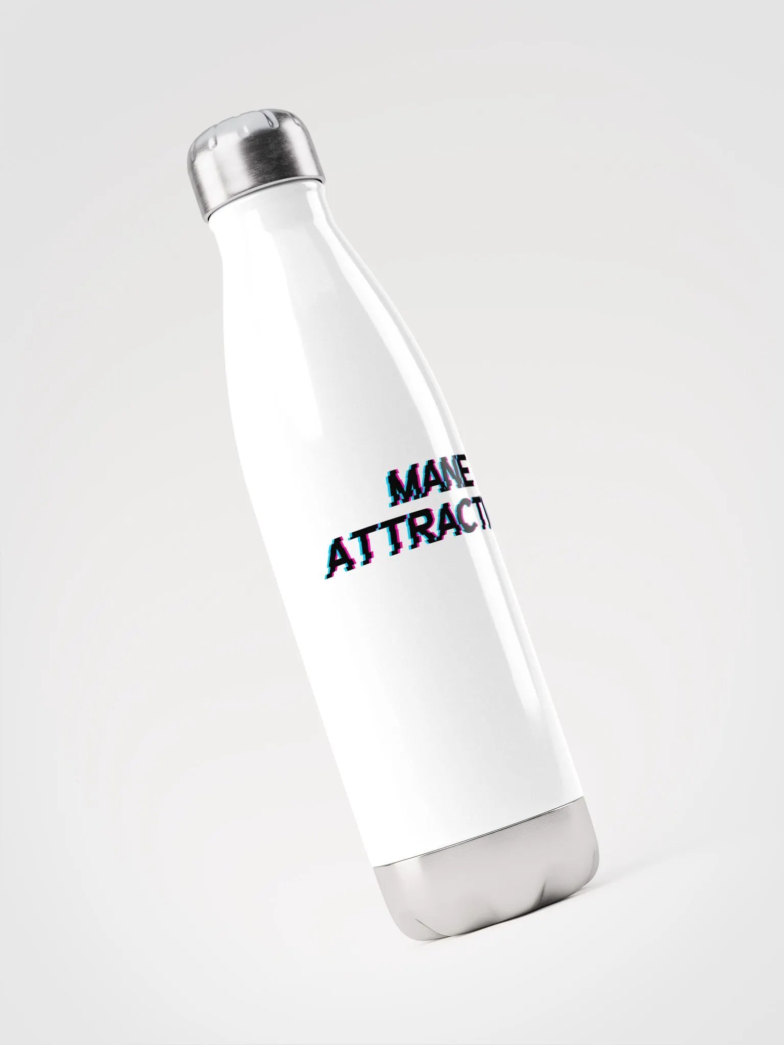 MA White Stainless Steel Water Bottle product image (3)