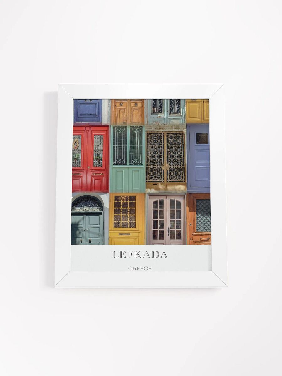Lefkada - Framed High-Quality Matte Poster product image (1)