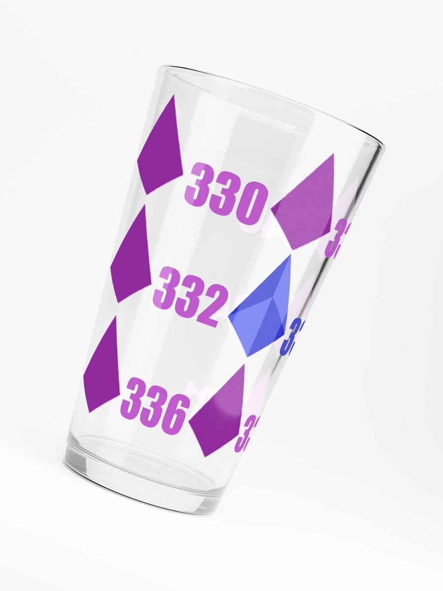 Peacock Bit Hunt Pint Glass product image (6)