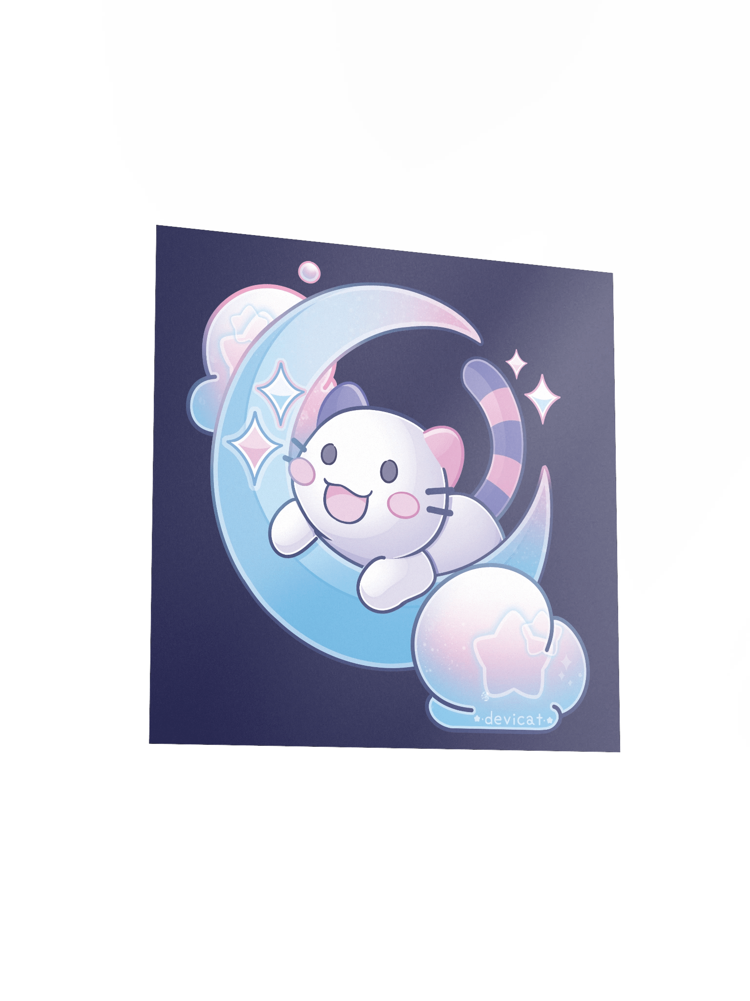 Print • CandiCat on the Moon • 2025 product image (13)