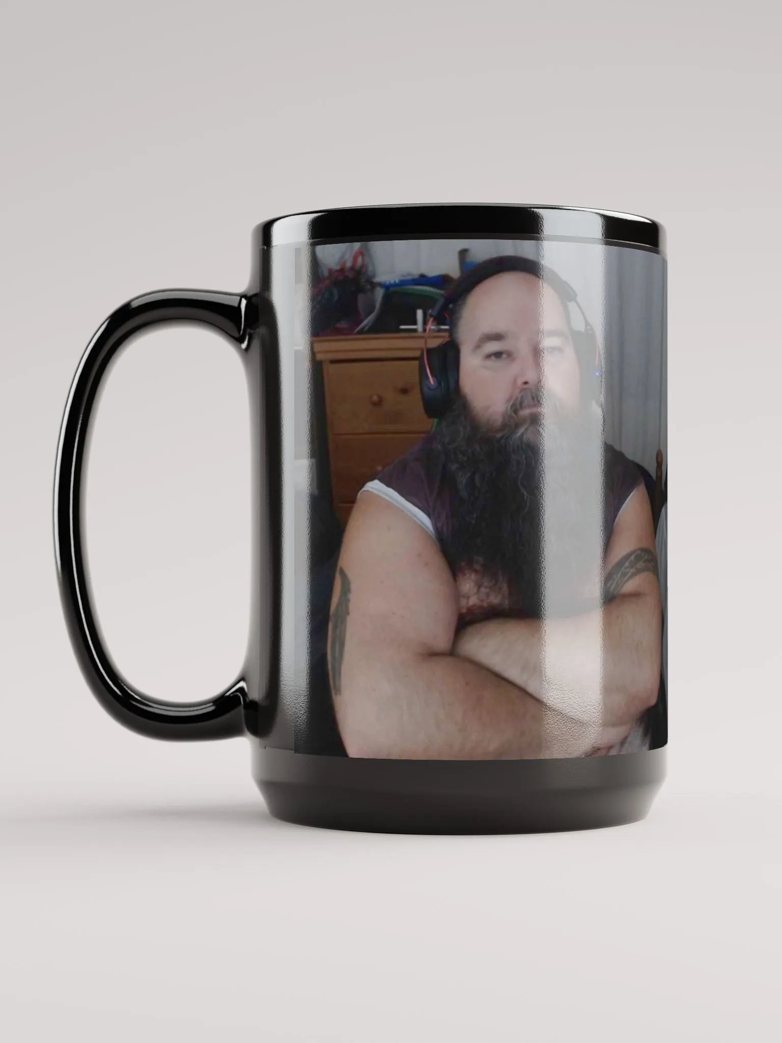 ftap Black Crossed Arms Coffee Cup product image (6)
