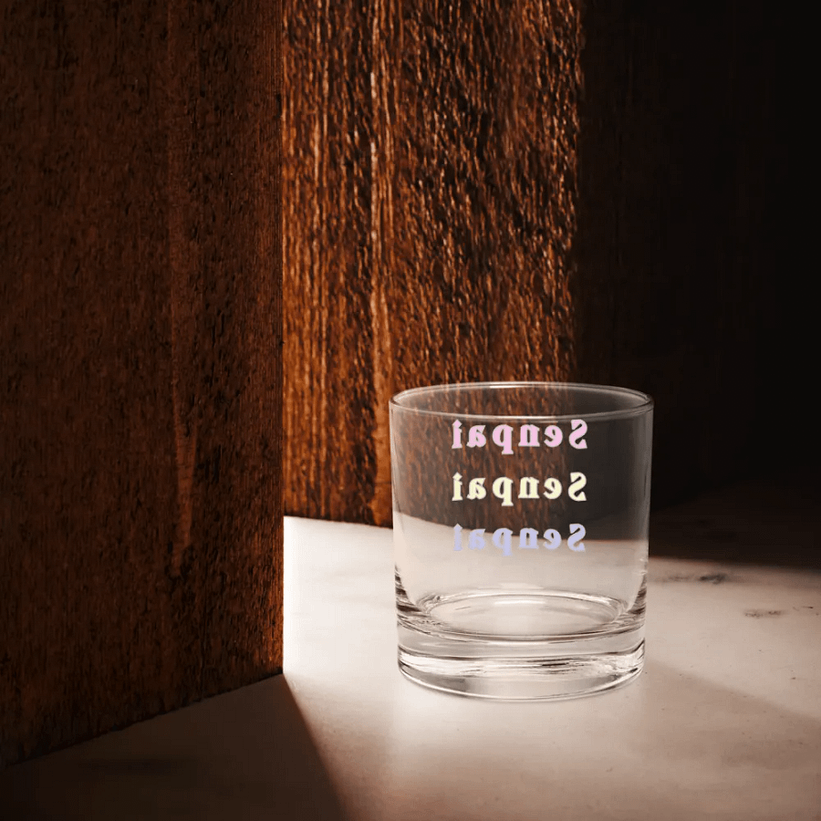 Senpai Spectrum Rocks Glass product image (12)