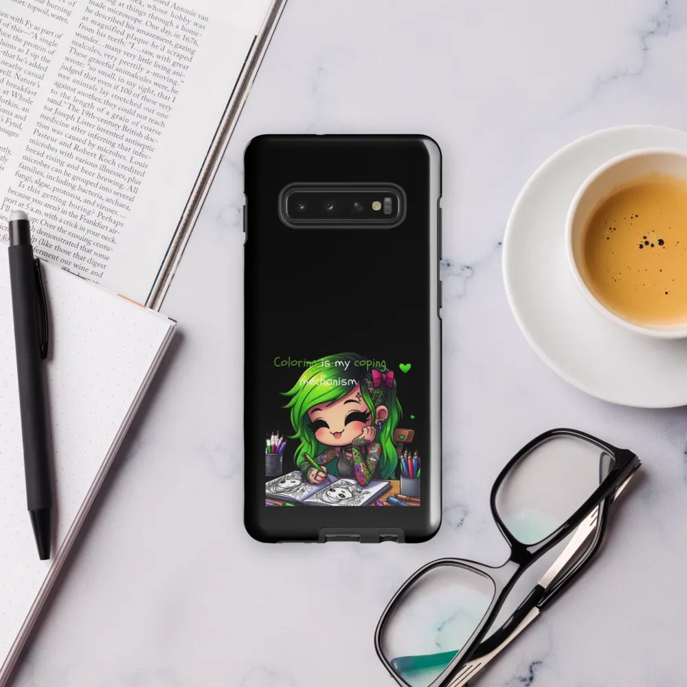 coloring is my coping mechanism samsung case product image (56)