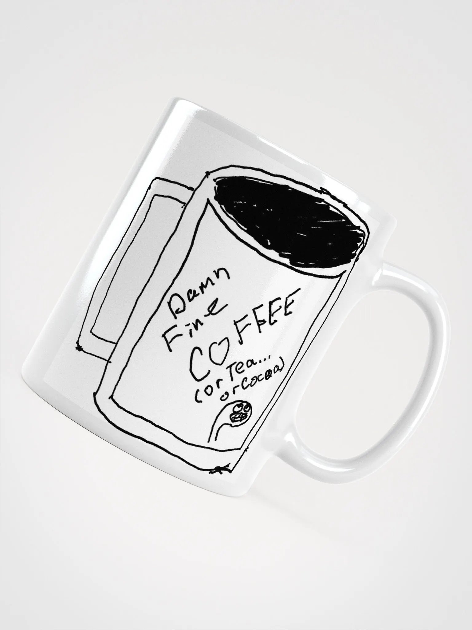 D-mn Fine Coffee (or tea or cocoa) mug product image (4)