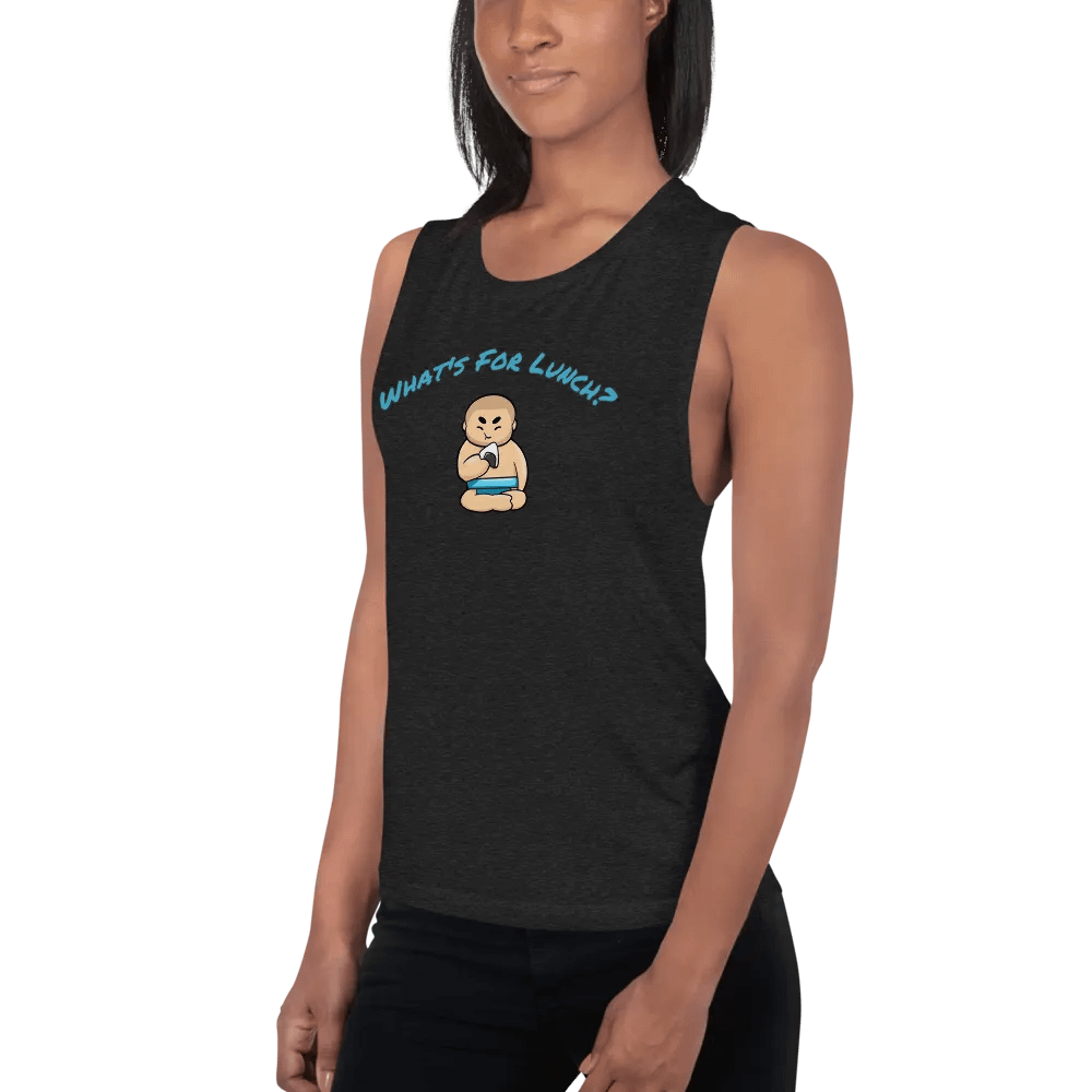Sumo Lunchtime Fun Women's Muscle Tank product image (18)