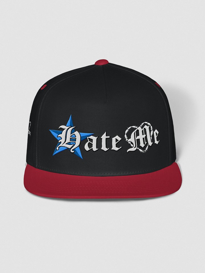 H-Town Hate Me A-Frame Snapback Cap "Houston Blue" Colorway product image (1)