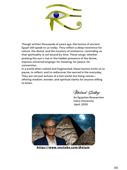 Tears of Goddess Isis - Ancient Egyptian Hymns explained by Milad Sidky product image (7)