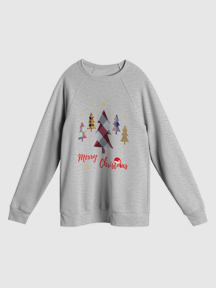 Happy Holidays in Christmas Unisex Sponge Fleece Raglan Sweatshirt product image (1)