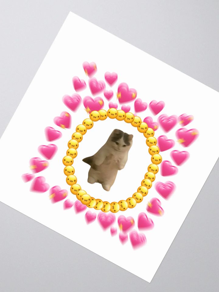 Uwu Cat Emoji Sticker Set product image (2)