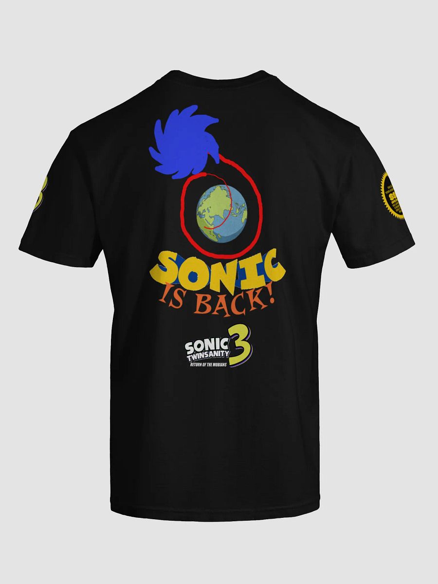 "Sonic is Back!" T-Shirt (Sonic Twinsanity 3) product image (6)