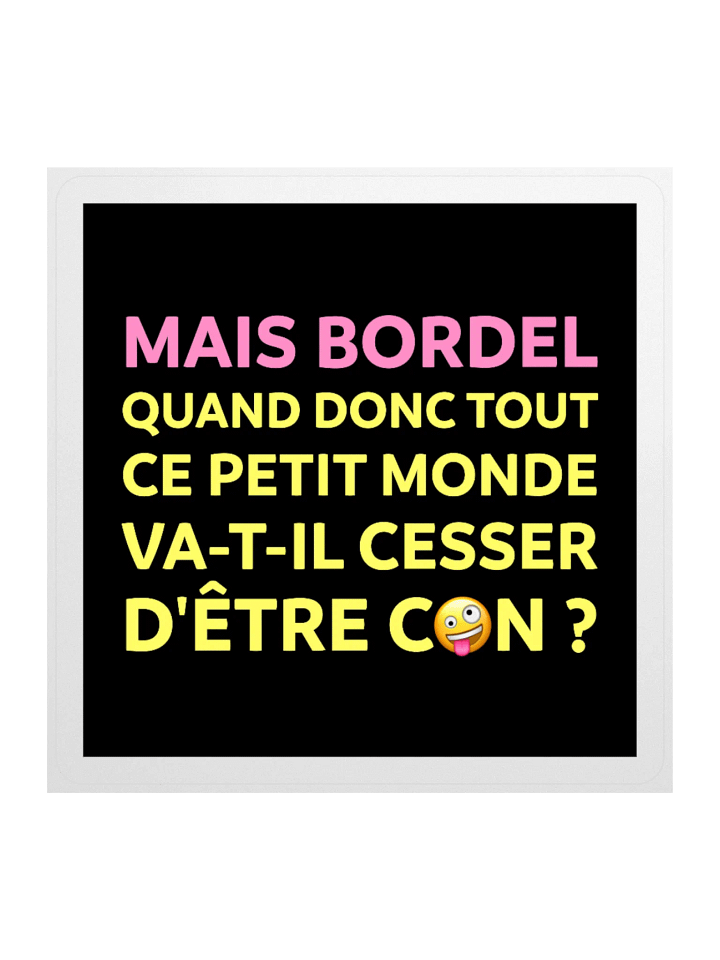 Mais Bordel • Dumb & Dumber Edition Sticker product image (1)