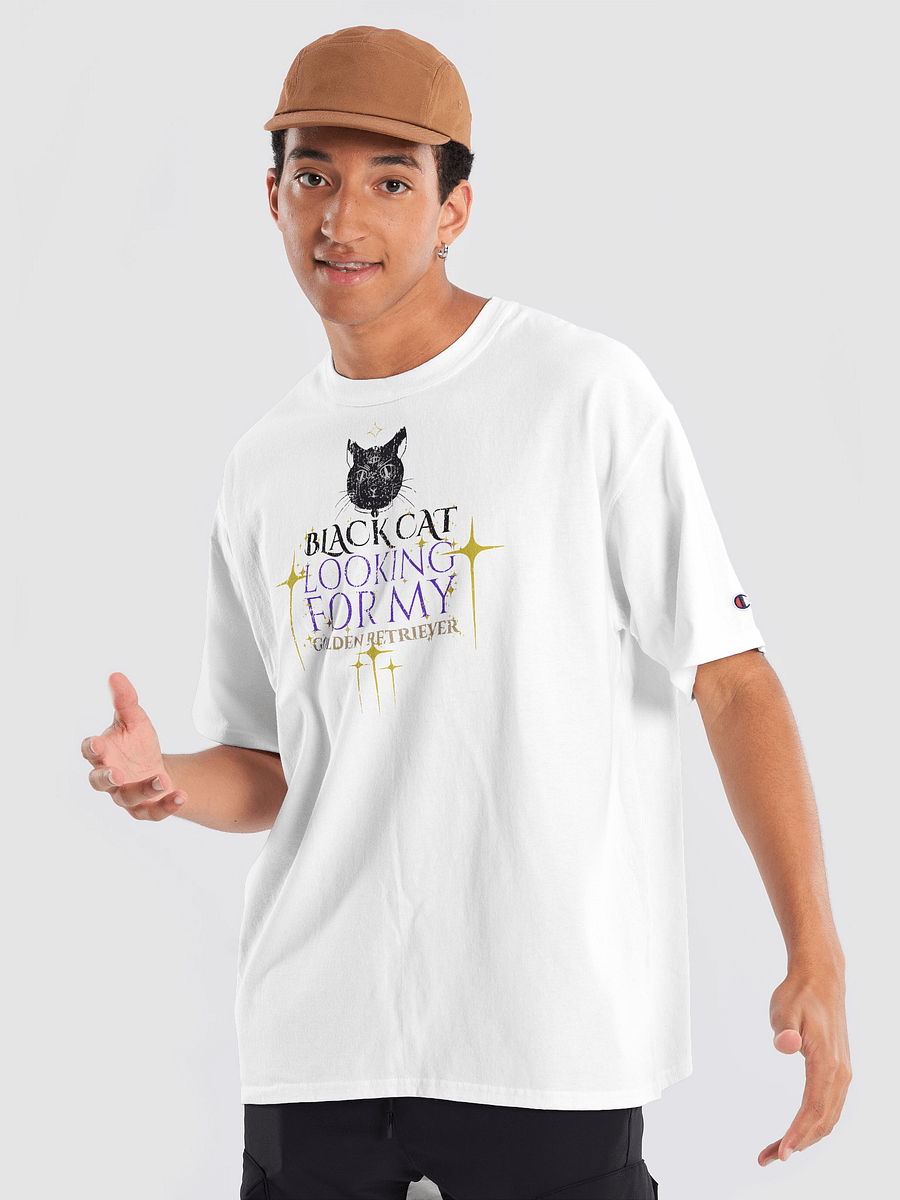 Black Cat Energy Champion T-Shirt product image (8)