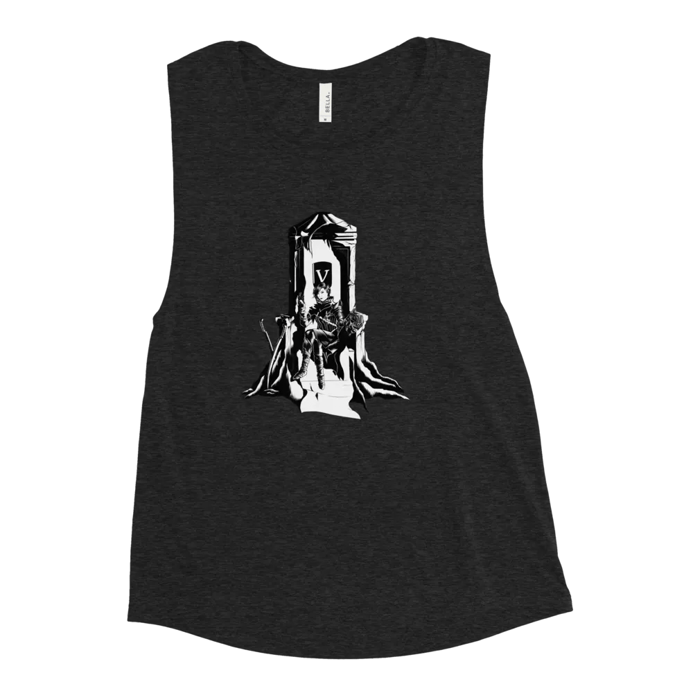 Deathless Flowy Muscle Tank product image (2)