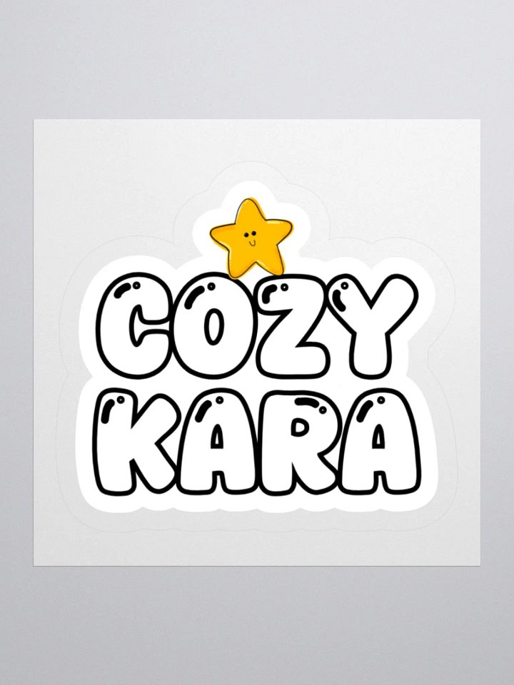 Cozy Kara Star sticker product image (1)