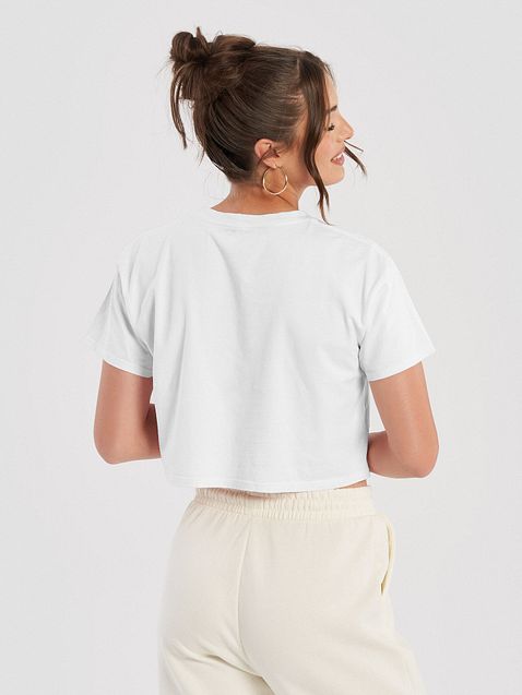 Photo showing AS Colour Women's Premium Crop Top