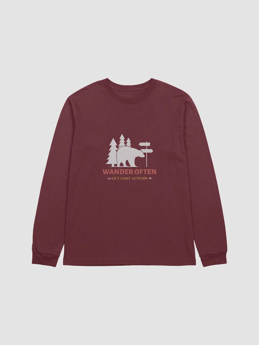 Wander Often, Get Lost Always Long Sleeve Tee product image (2)