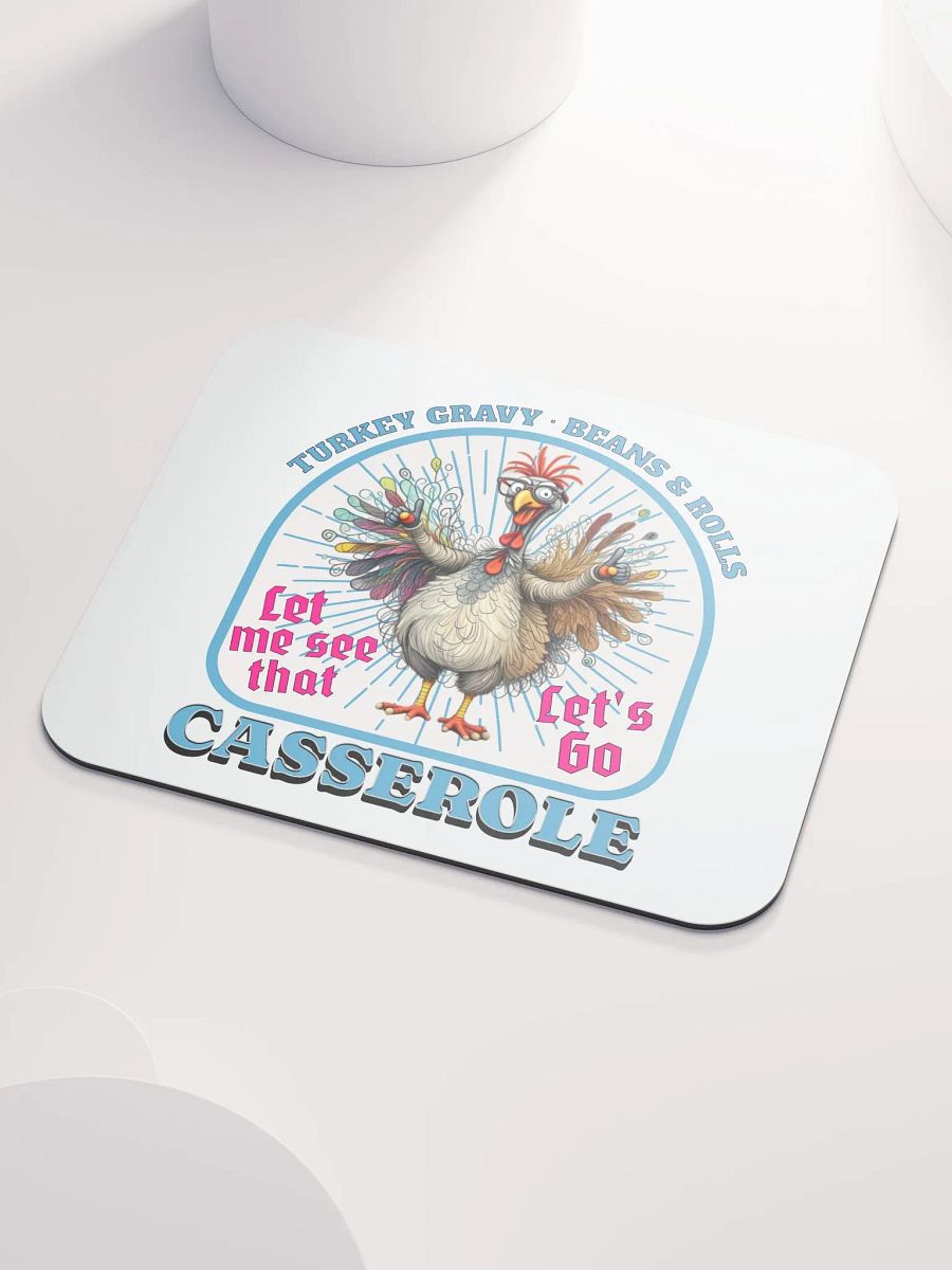 Turkey Gravy Beans And Rolls Casserole Thumbs-Up Mouse Pad product image (3)