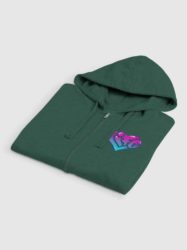 Independent Trading Co. x Love Life Klassik Logo Fleece Zip Up Hoodie product image (11)