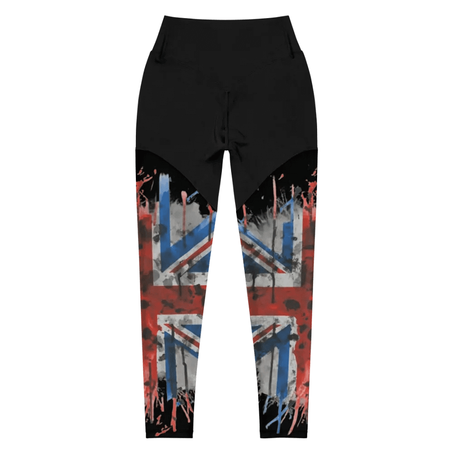 Urban Graffiti Union Jack Split leggings product image (8)