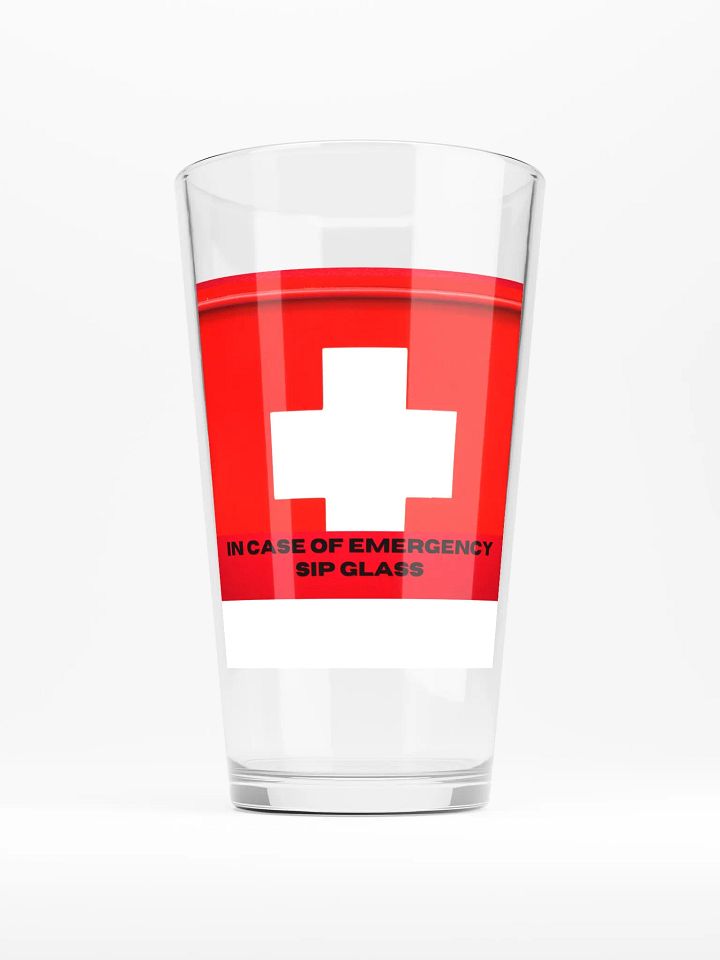 Emergency Sip Glass - Shaker Pint product image (1)