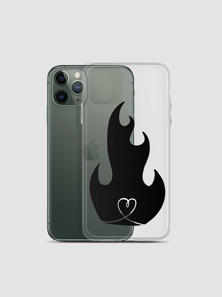 Black Fire IPhone Case product image (1)