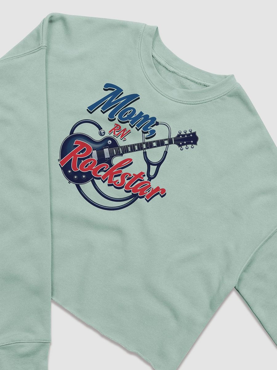 Rockstar RN Fleece Crop Sweatshirt product image (9)