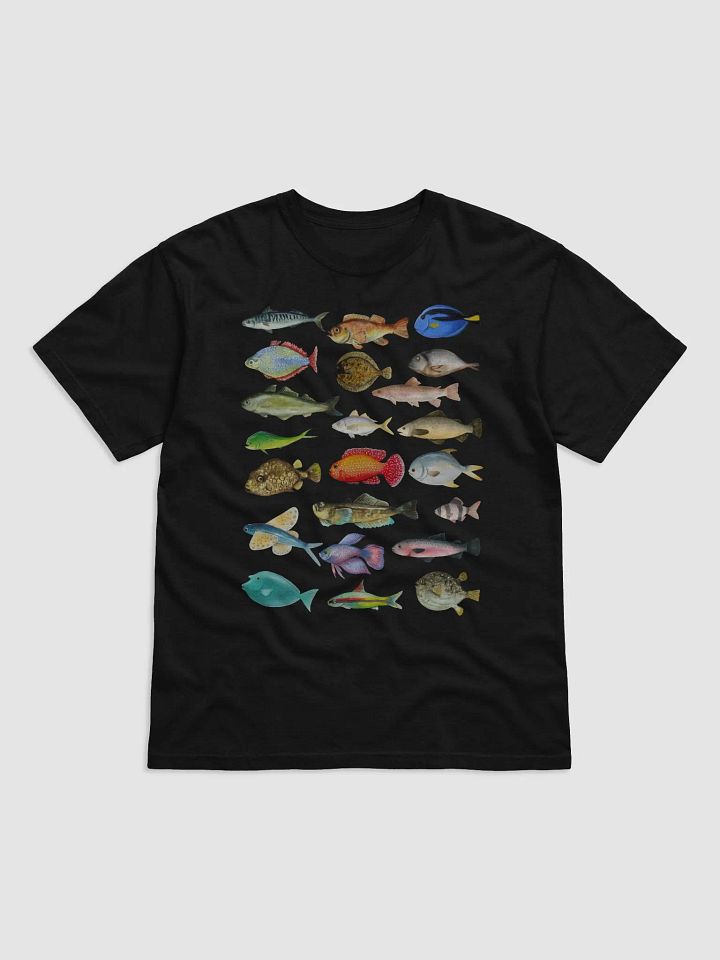 Aquatic Adventures Fish Collage Adult T-Shirt product image (1)