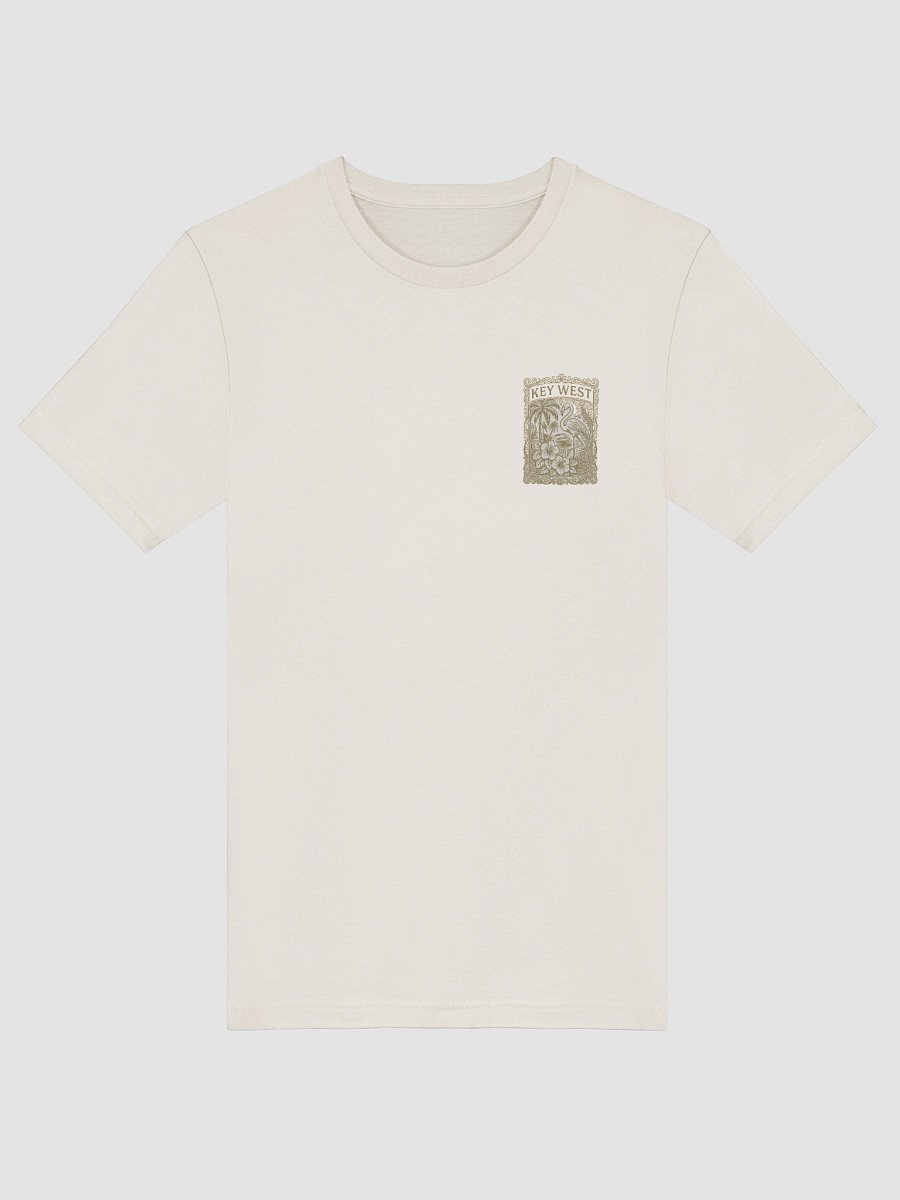 Key West Tropical T-Shirt Ultra Soft Tee with Flamingo and Hibiscus product image (5)