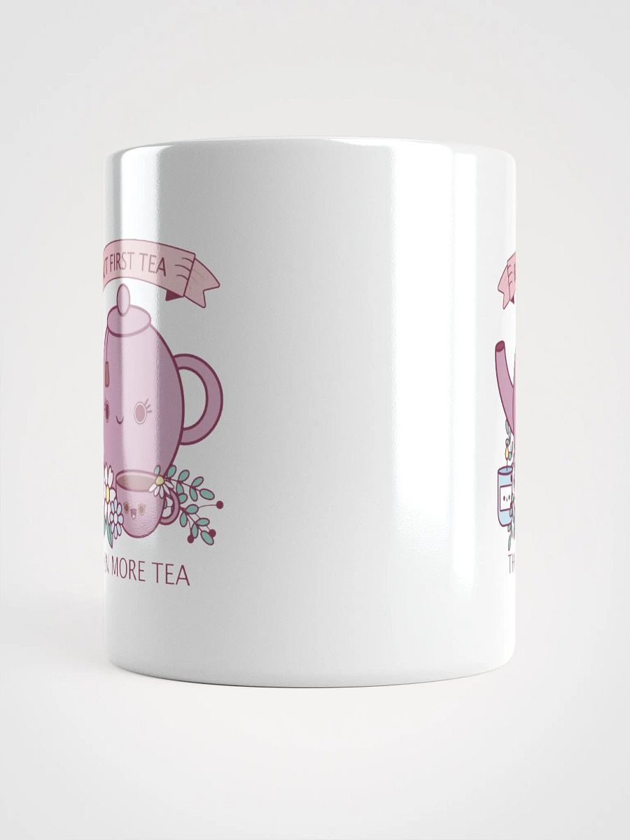 But First Tea Retro Kawaii Coffee Mug product image (5)