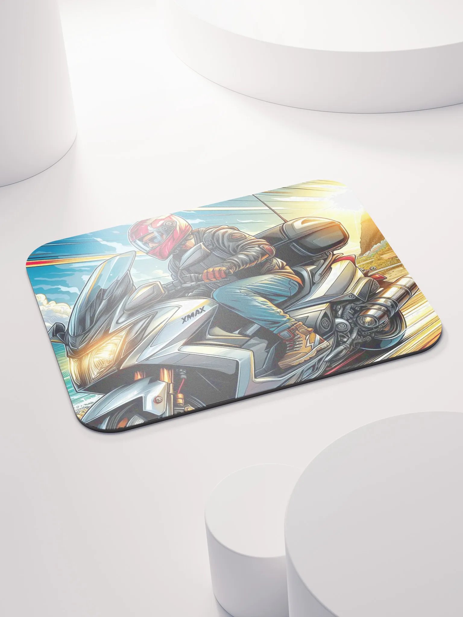 Ride into Action Mouse Pad product image (4)