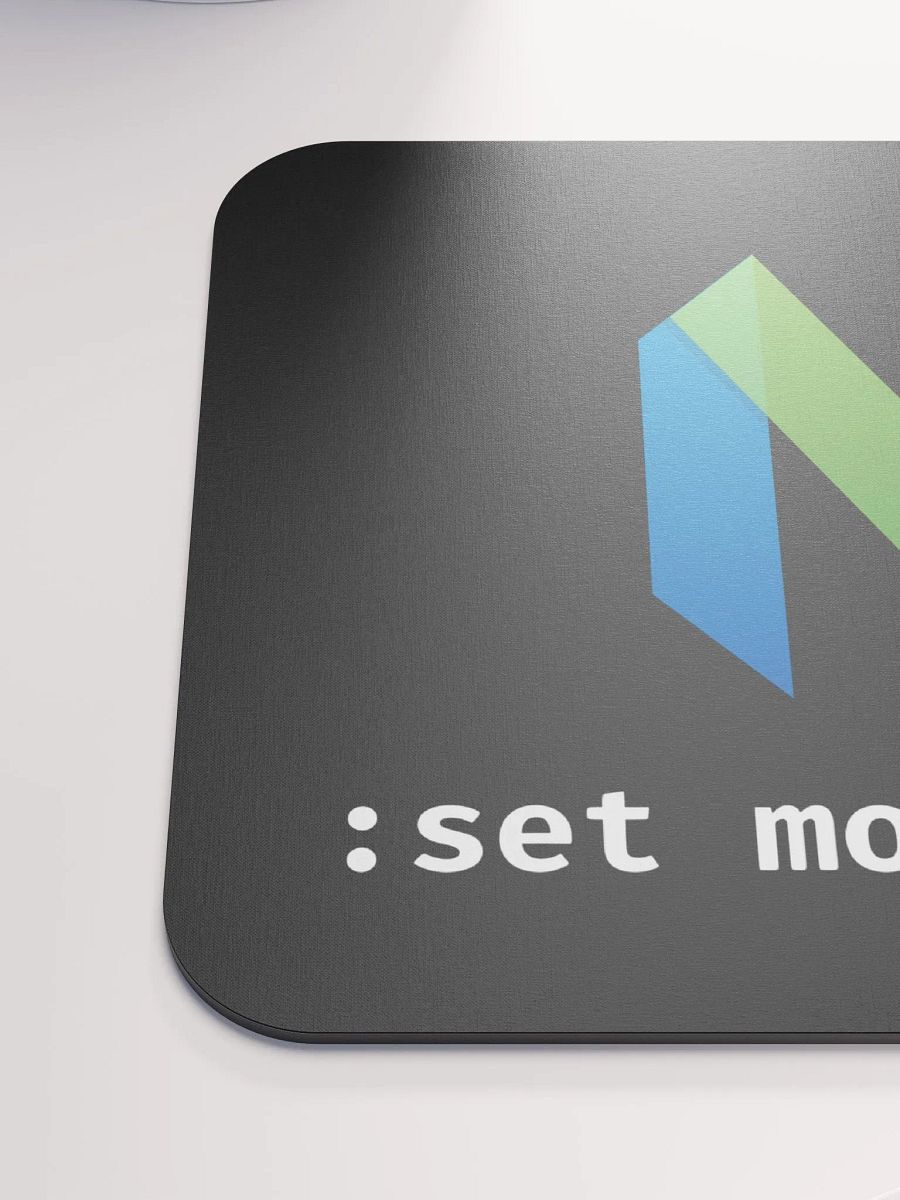Neovim Mouse Pad (dark) product image (6)