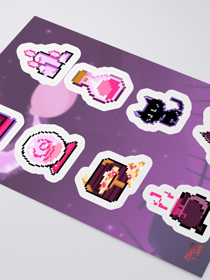 Fantasy MMO Pixel Art Sticker Sheet product image (2)