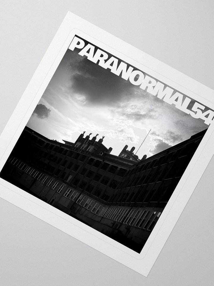 Waverly Hills Paranormal 54 Investigation KISS Cut Sticker product image (2)