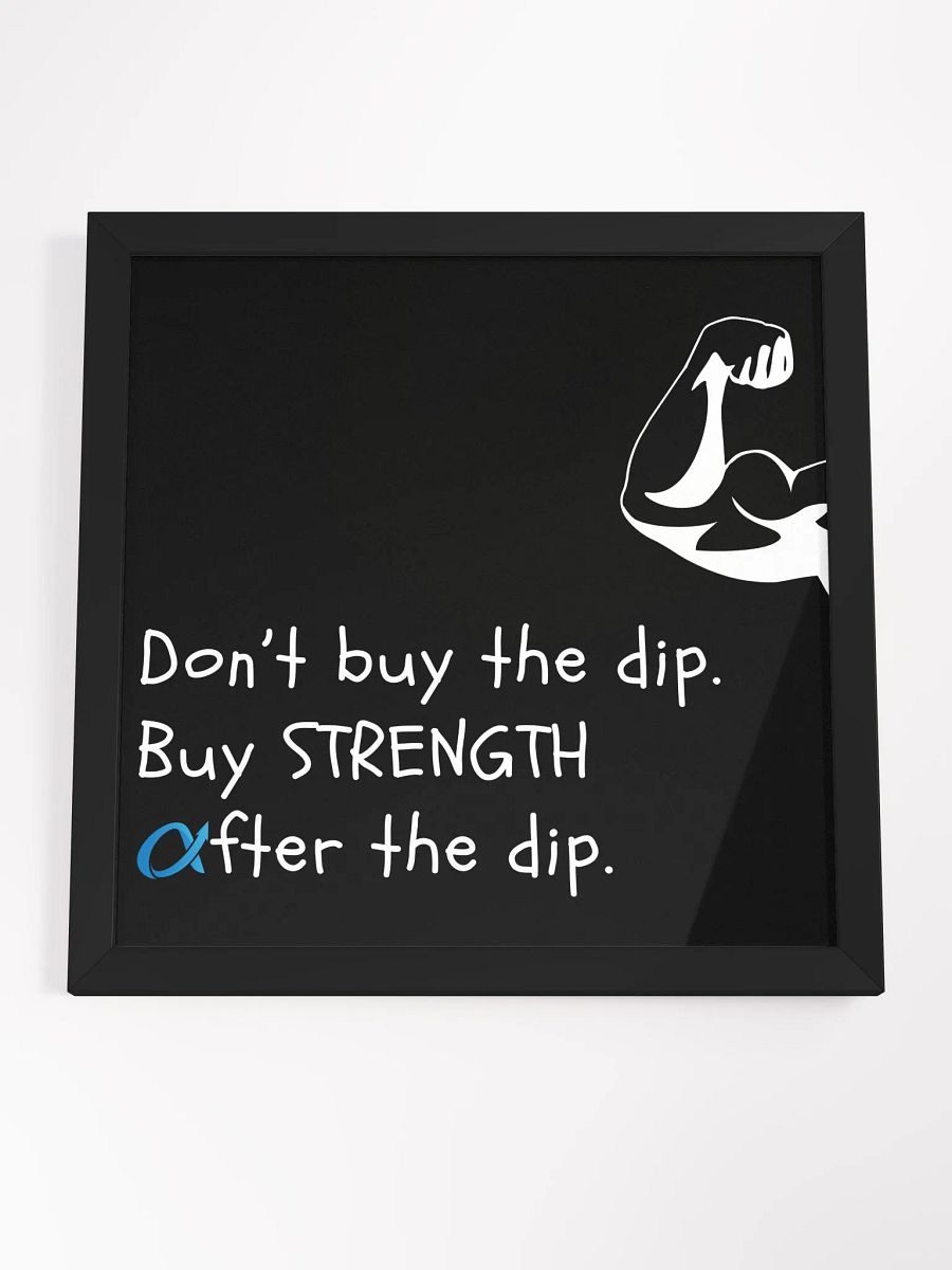 Don't Buy The Dip Framed Poster product image (4)