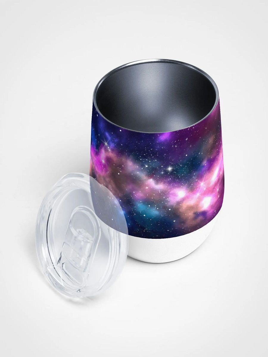 Galaxy of stardust Wine tumbler product image (3)