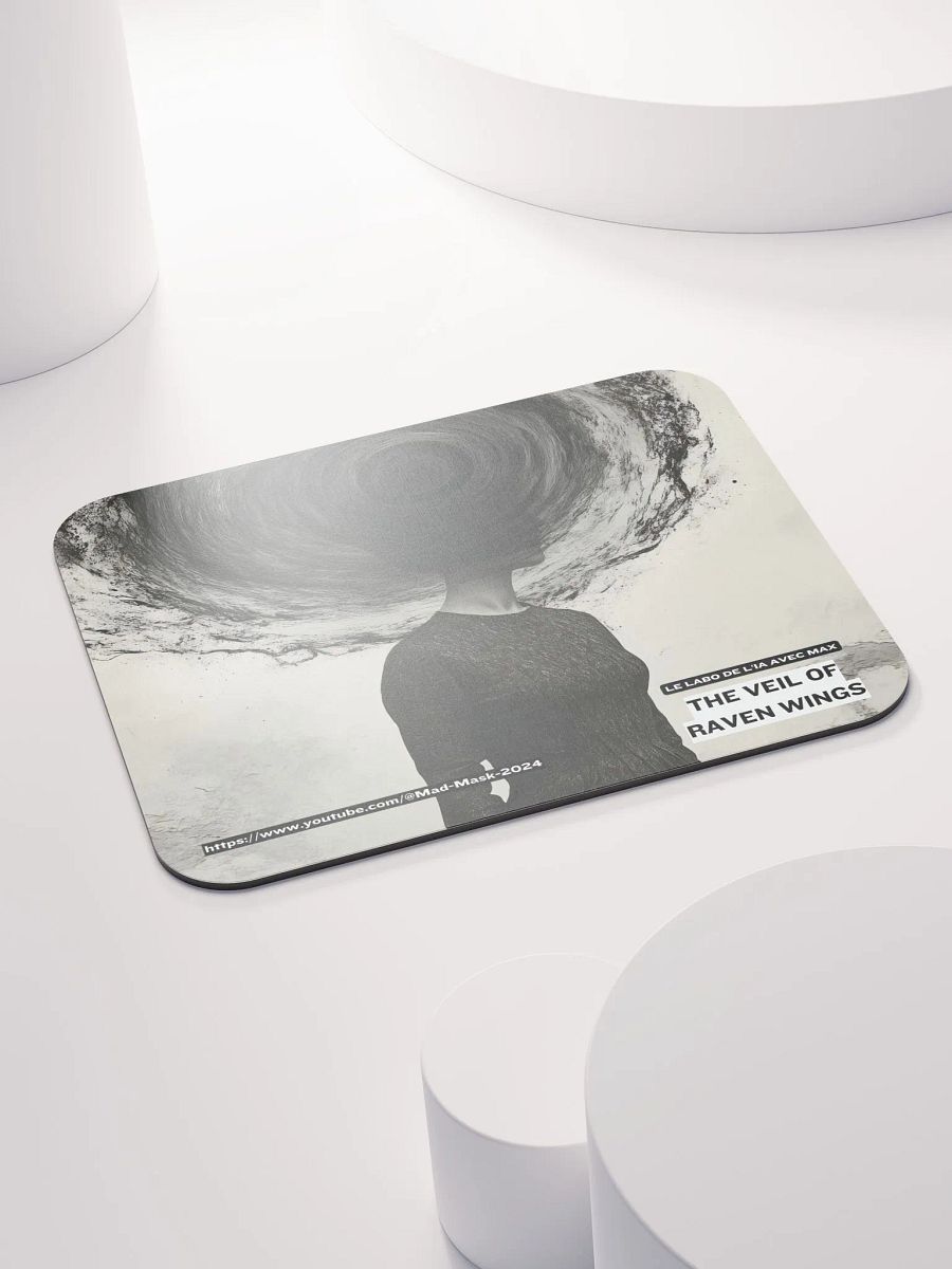 Classic Mouse Pad : The Veil of Raven Wings product image (4)