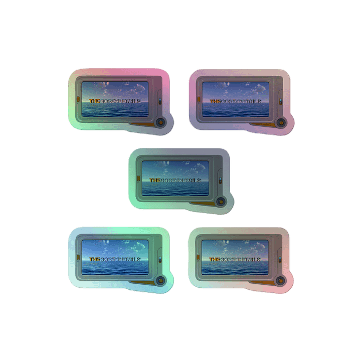 Dive In! - Kiss-Cut Holographic Sticker Sheet product image (2)
