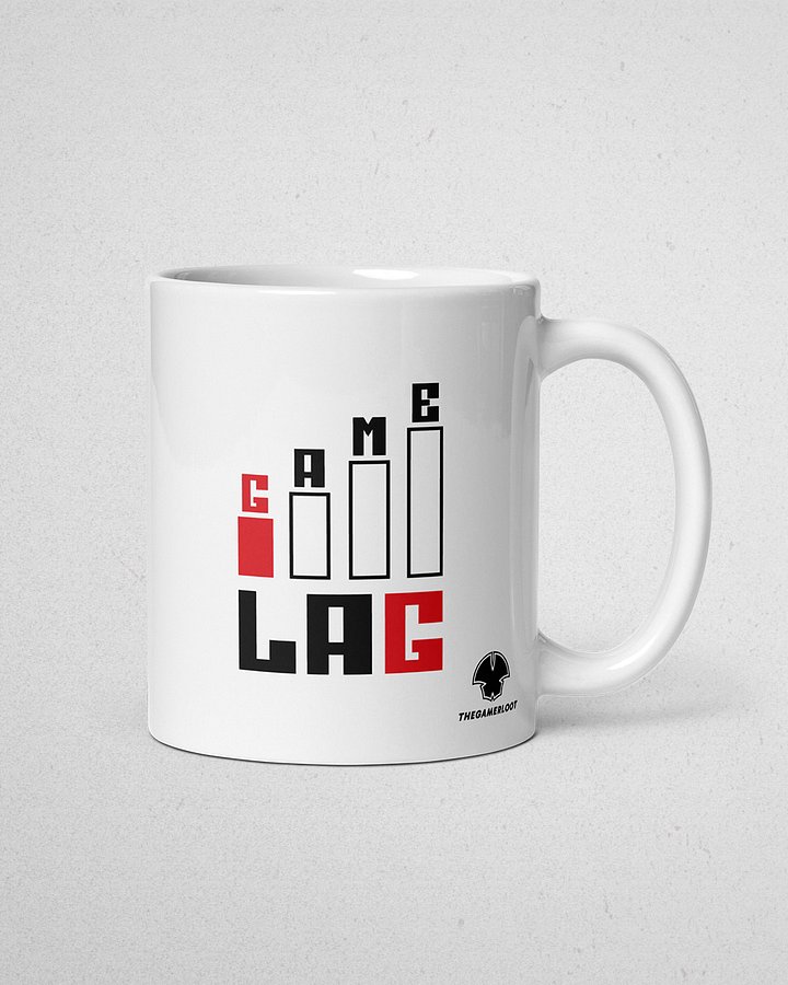 GAME LAG - White Glossy Mug. Double Side product image (1)