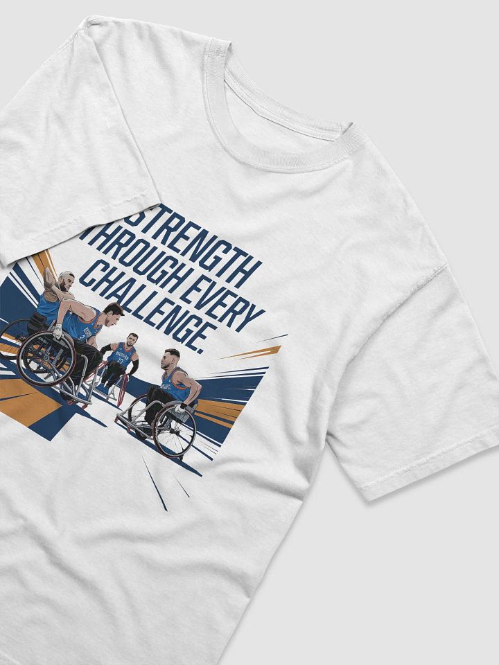 Wheelchair Basketball Strength Tee product image (2)