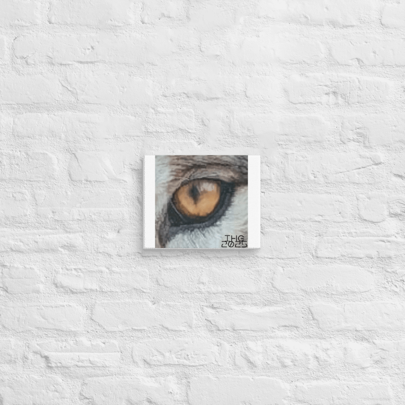 Wolf Eye Digital Drawing Print Canvas product image (10)