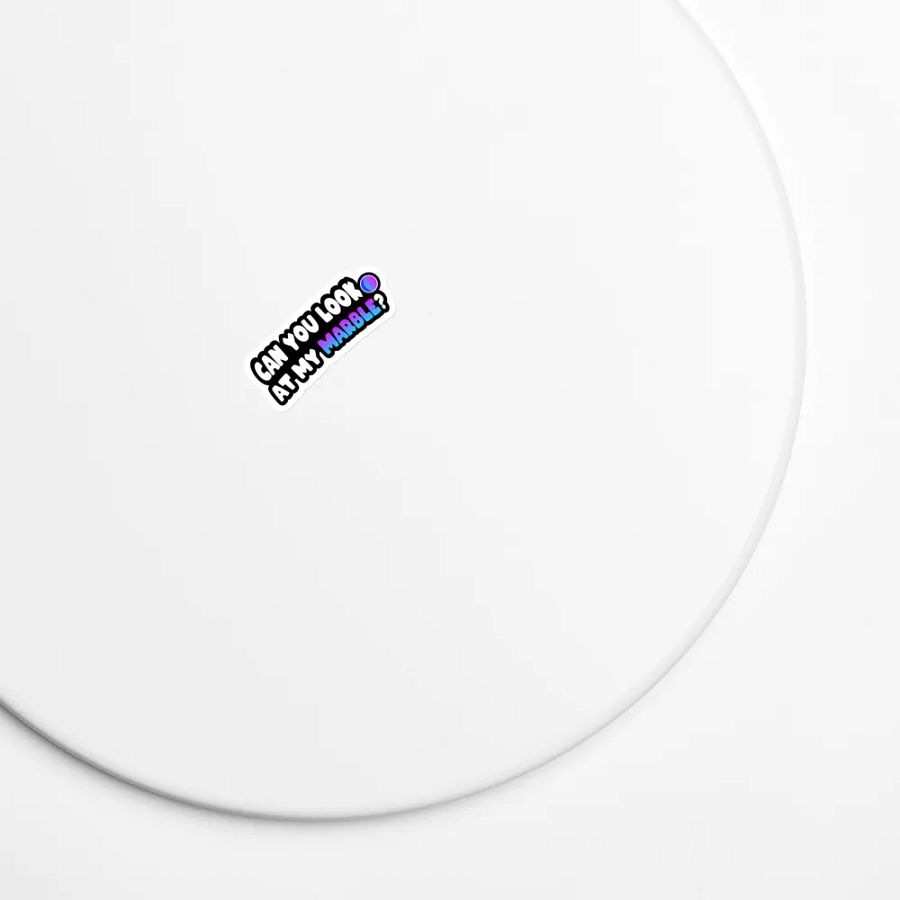 CAN YOU LOOK AT MY MARBLE? MAGNET product image (7)