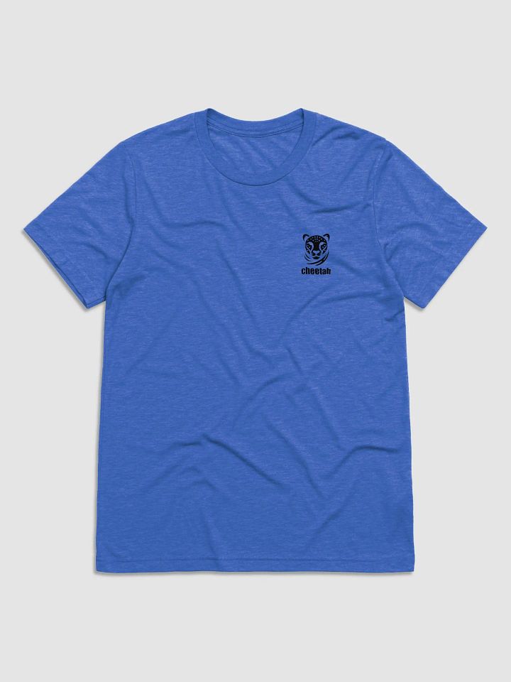 Cheetah sport T-Shirt Blue (black logo) product image (1)