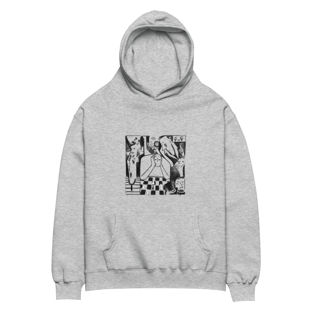Watching a chess game Hoodie product image (2)
