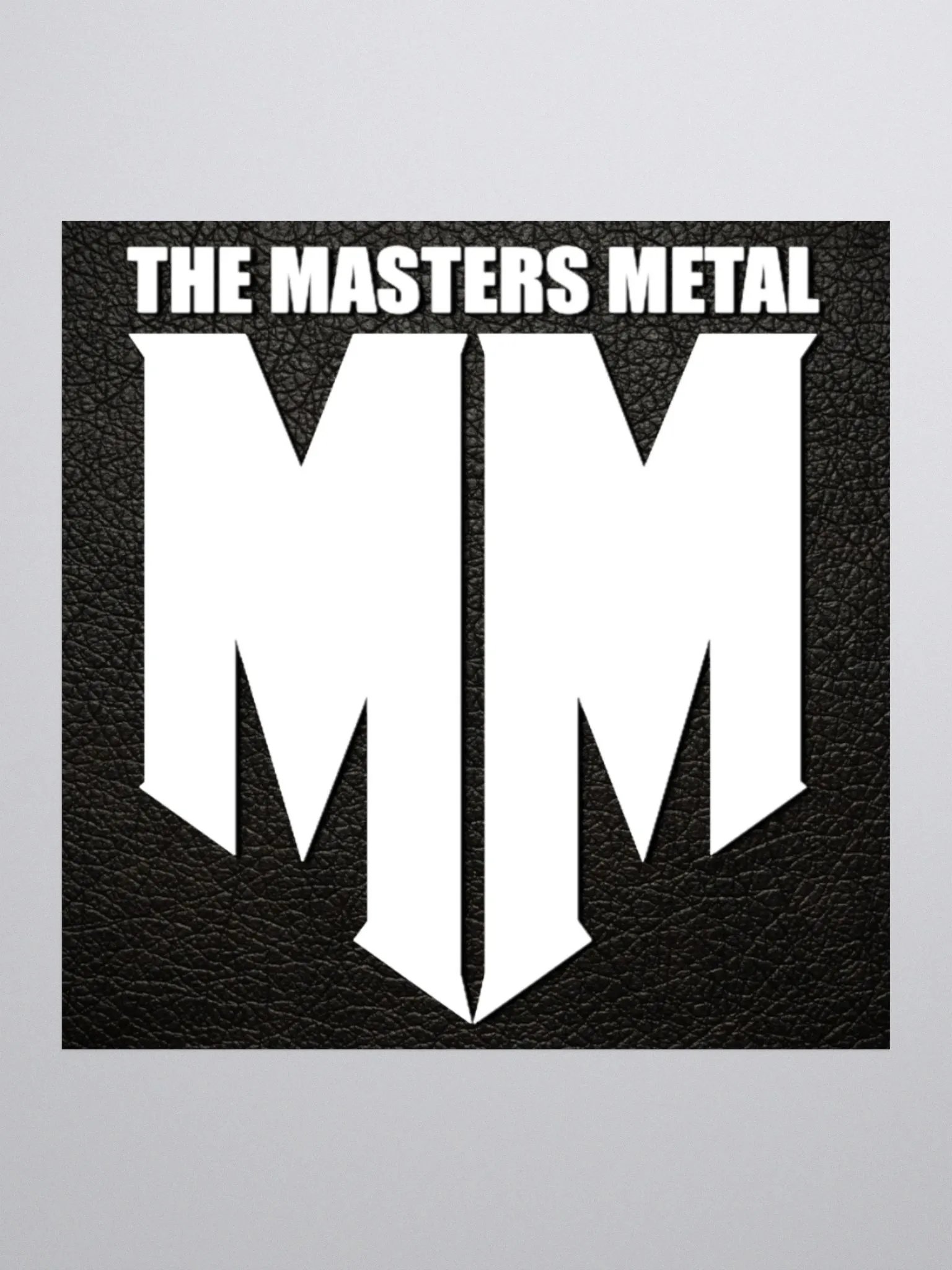The Master's Metal (Logo) Sticker product image (2)