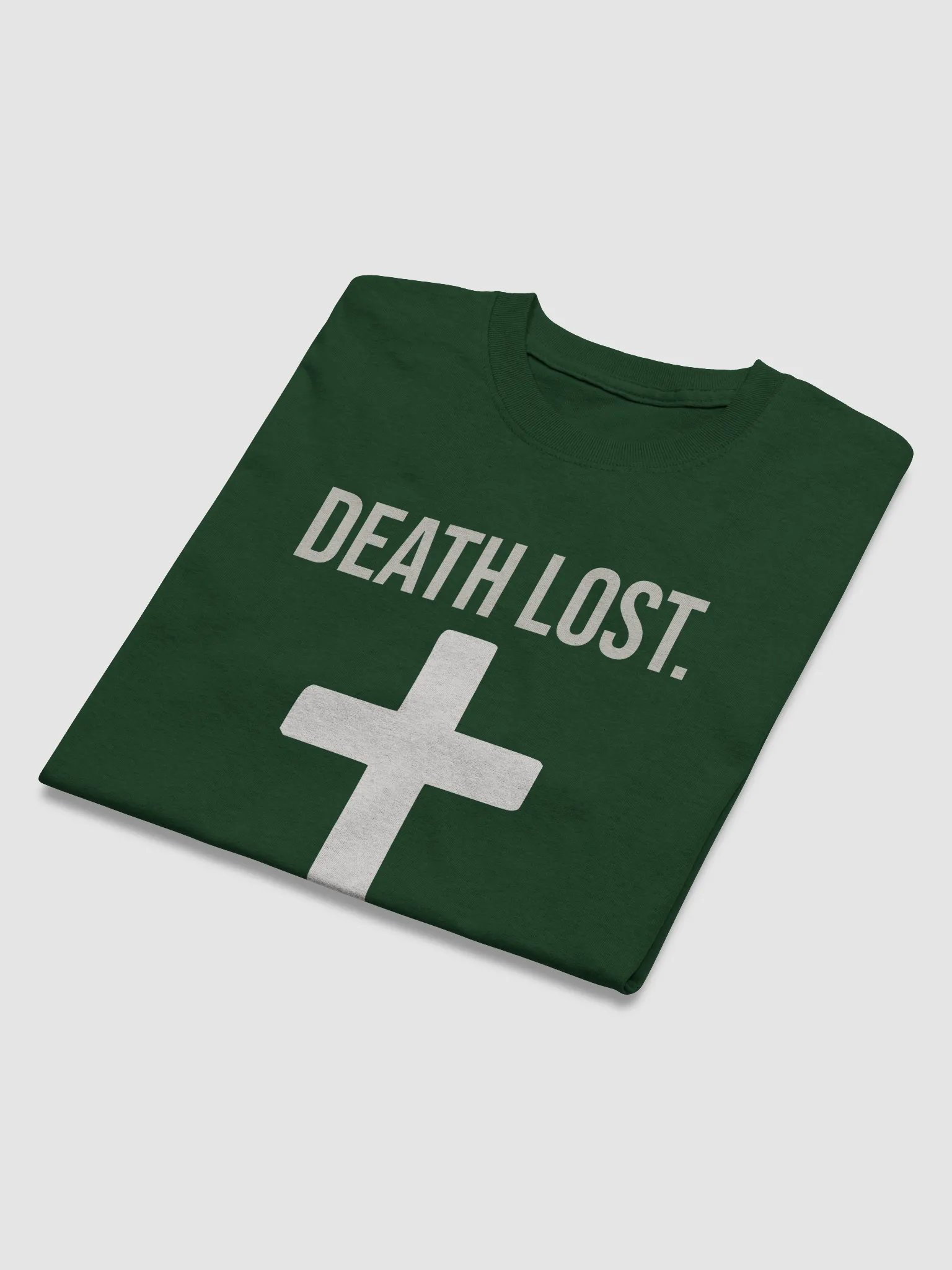 Death Lost, Jesus Won – Victory in Christ T-Shirt product image (25)