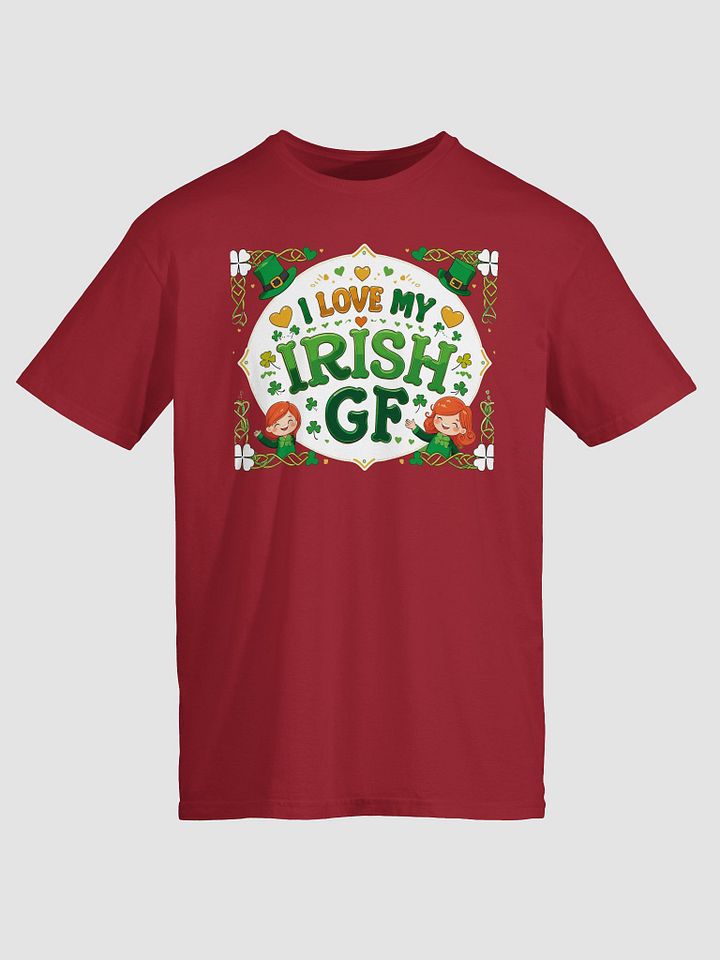 I Love My Irish GF – Cute & Proud Irish Romance Design product image (1)