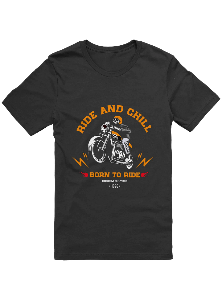 Chill Rider Skeleton T-Shirt product image (1)