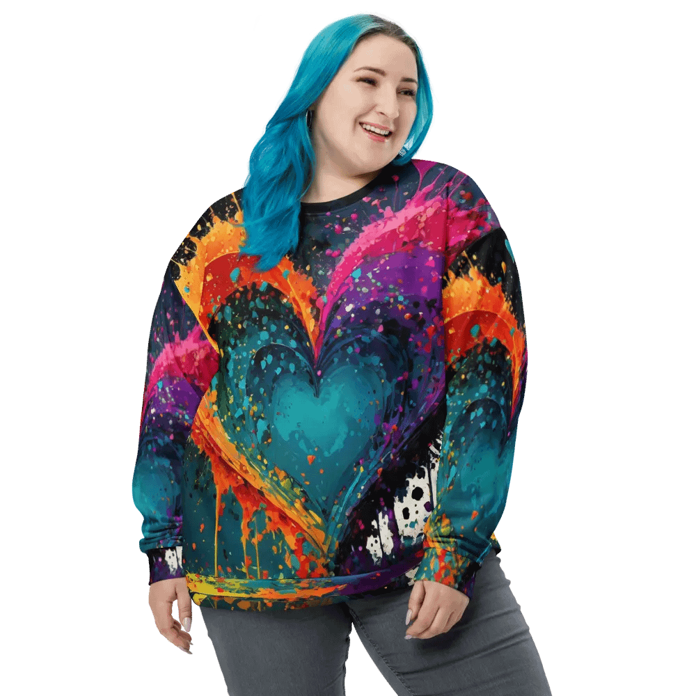 Love Colors the World Unisex Sweatshirt product image (6)