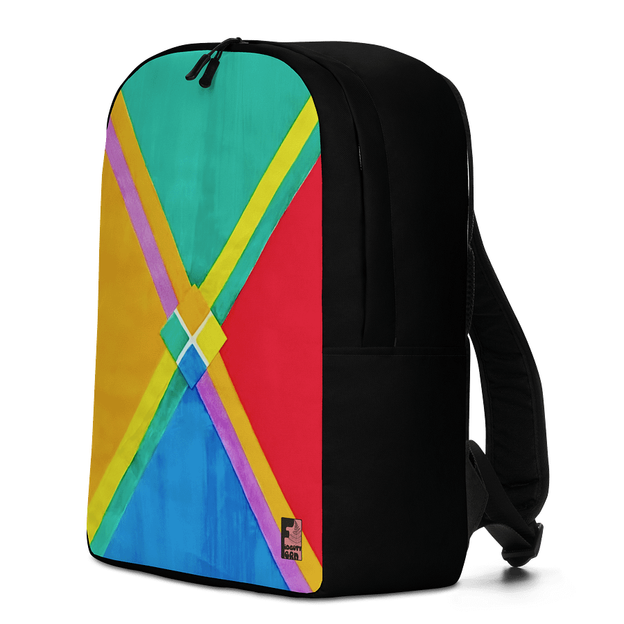"Color Theory Study in Gauche 2020" Backpack product image (2)
