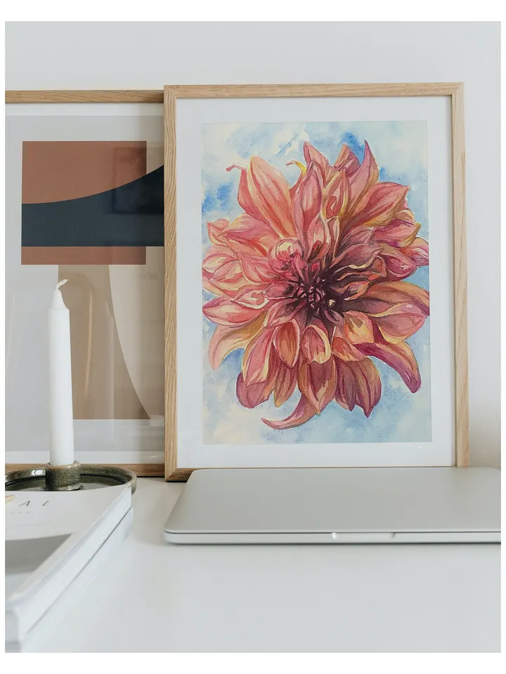 Dahlia Giclée Art Print product image (2)